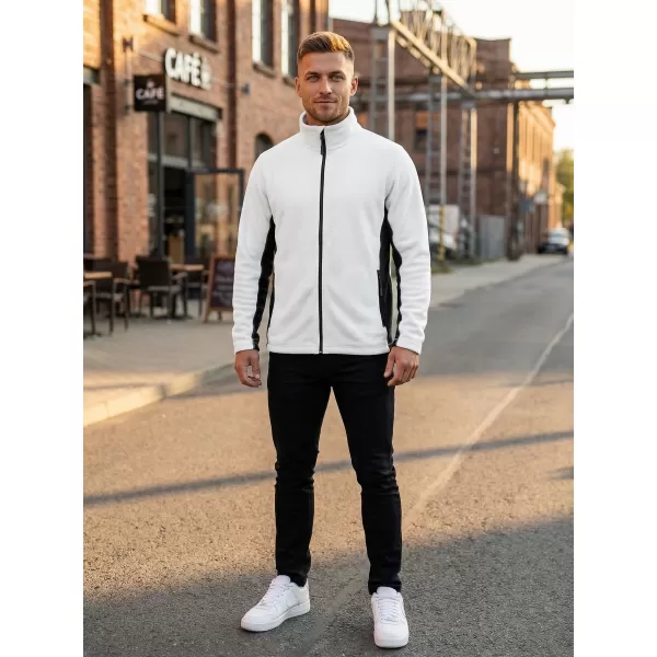  Panouri din fleece pentru bărbați ALTISPORT NoPrint NP/ALM725 ALB 