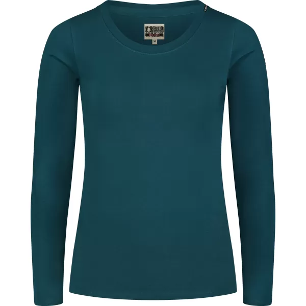  Tricou de dama din bumbac NORDBLANC SWEDEN NBFLT8144 TEAL 