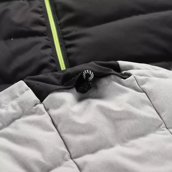  Sacou de schi pentru bărbați pentru bărbați ALPINE PRO FEEDR MJCB638 NEGRU 