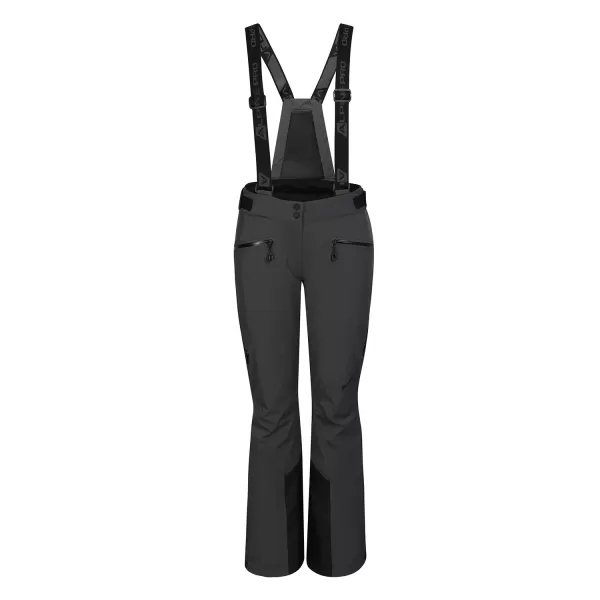  Pantalonii pentru doamne ALPINE PRO WERADA LPAD721 GRI ÎNCHIS 