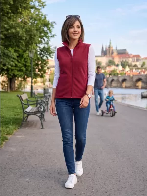 Unisex vestie fleece ALTISPORT NoPrint NP/ALU815 MARLBORO