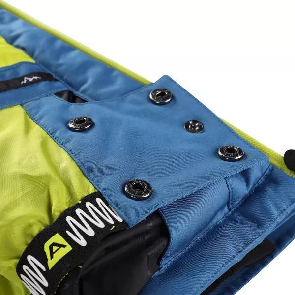 Sacou de schi ALPINE PRO REAMO KJCB305 VERDE DESCHIS 