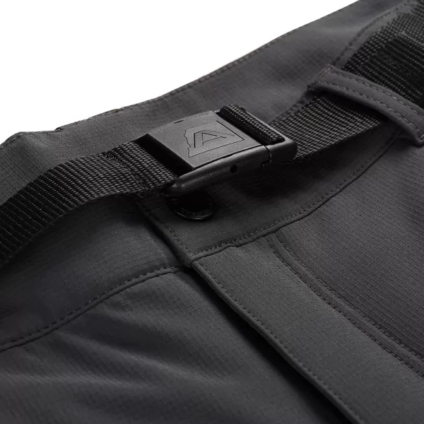  Pantaloni softshell pentru bărbați ALPINE PRO CORB MPAD672 GRI ÎNCHIS 