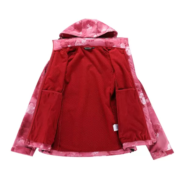  Geacă de softshell pentru femei ALPINE PRO HOORA LJCC590 ROŞU 