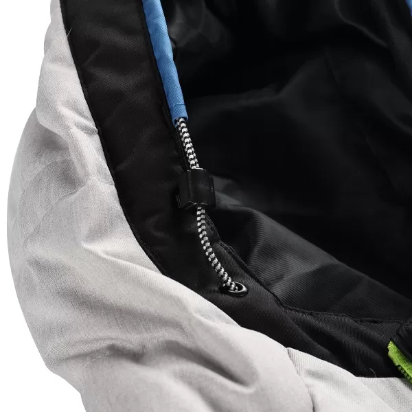  Sacou de schi pentru bărbați pentru bărbați ALPINE PRO FEEDR MJCB638 NEGRU 