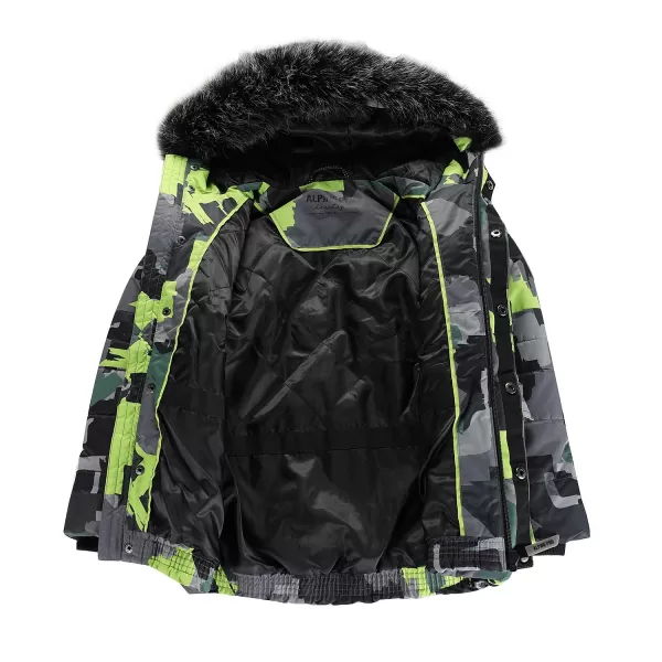  Sacou ALPINE PRO WERDO KJCD335 VERDE 