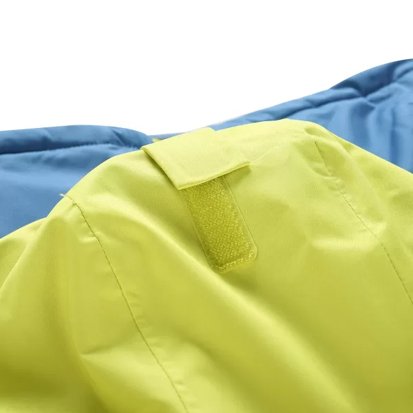  Sacou de schi ALPINE PRO REAMO KJCB305 VERDE DESCHIS 