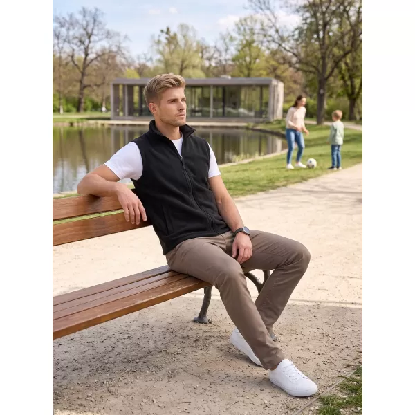  Unisex vestie fleece ALTISPORT NoPrint NP/ALU815 NEGRU 
