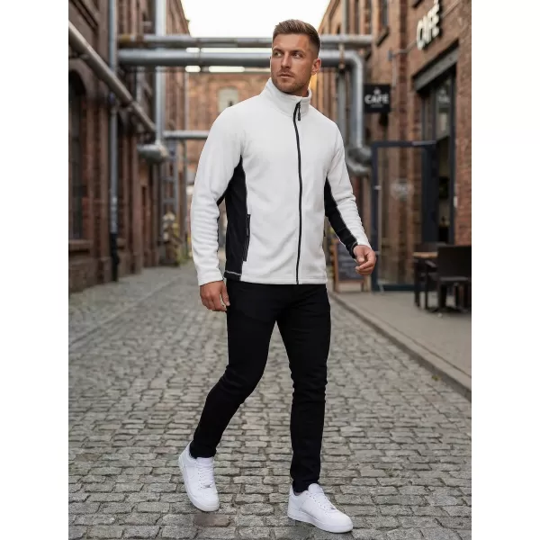  Panouri din fleece pentru bărbați ALTISPORT NoPrint NP/ALM725 ALB 