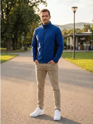Panouri din fleece pentru bărbați ALTISPORT NoPrint NP/ALM725 REGAL