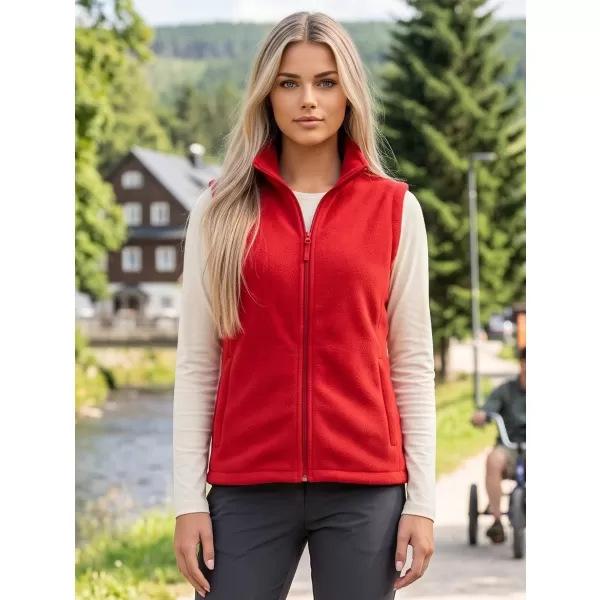  Unisex vestie fleece ALTISPORT NoPrint NP/ALU815 ROŞU 