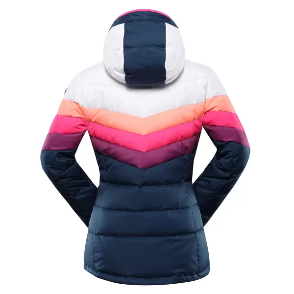  Jacheta de schi pentru femei pentru femei ALPINE PRO FEEDRA LJCB604 ALBASTRU 