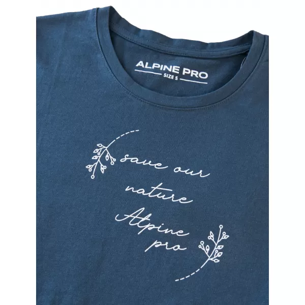  Cămaşă ALPINE PRO BADENA LTSY007 ALBASTRU 
