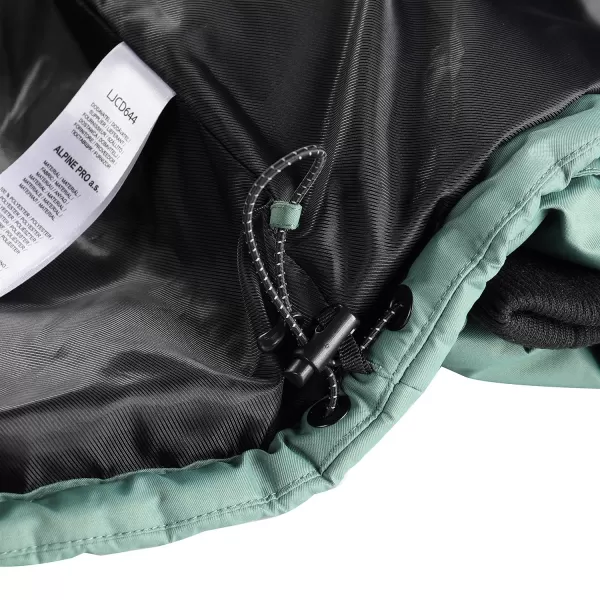  Geacă pentru doamne ALPINE PRO WERDA LJCD644 VERDE 