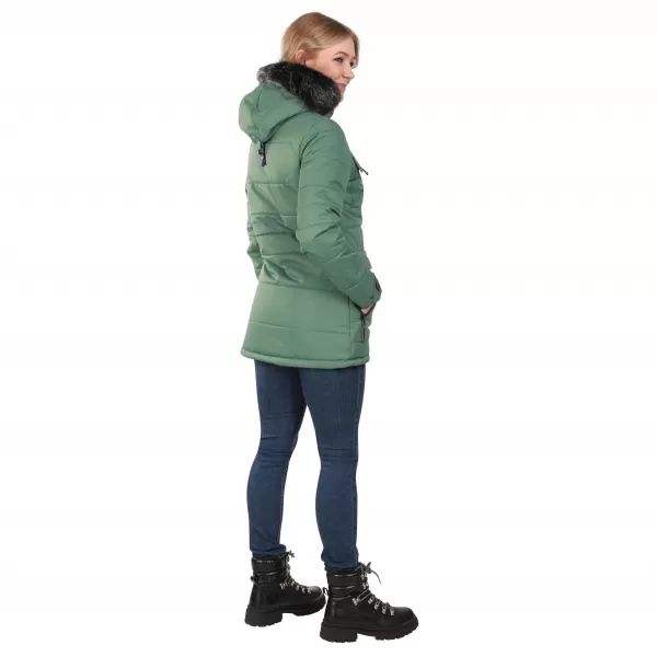  Geacă pentru doamne ALPINE PRO WERDA LJCD644 VERDE 