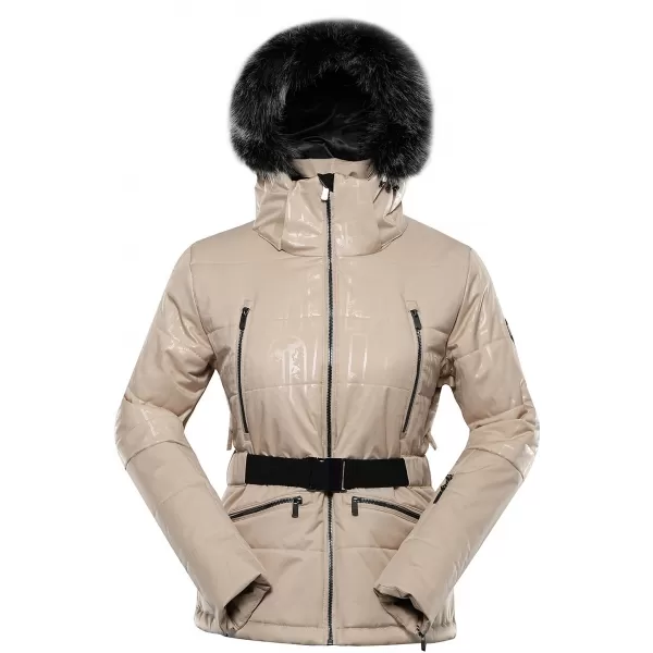  Jacheta de schi pentru doamne ALPINE PRO DAMA LJCD655 ARDEI ALB 