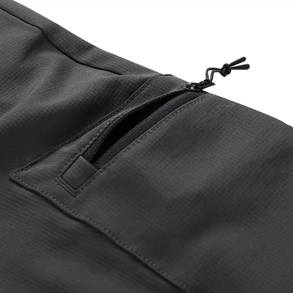  Pantaloni softshell pentru bărbați ALPINE PRO CORB MPAD672 GRI ÎNCHIS 