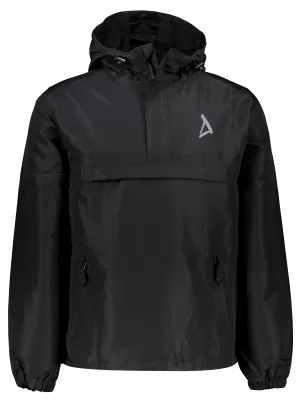 Sacou de vânt pentru bărbați peste cap ALTISPORT BYB/ALM002B3162 NEGRU