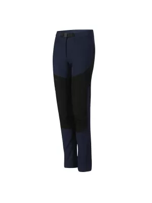 Pantaloni de softshell pentru femei ALPINE PRO AKANA LPAD698 BLUE INDIGO