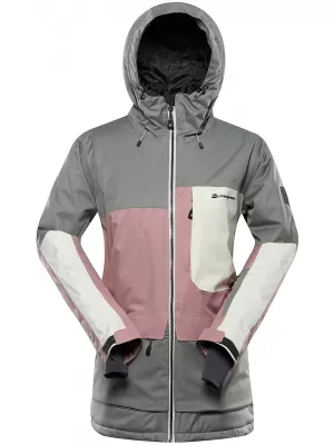 Jacheta de schi pentru doamne ALPINE PRO GARGA LJCD657 GRI