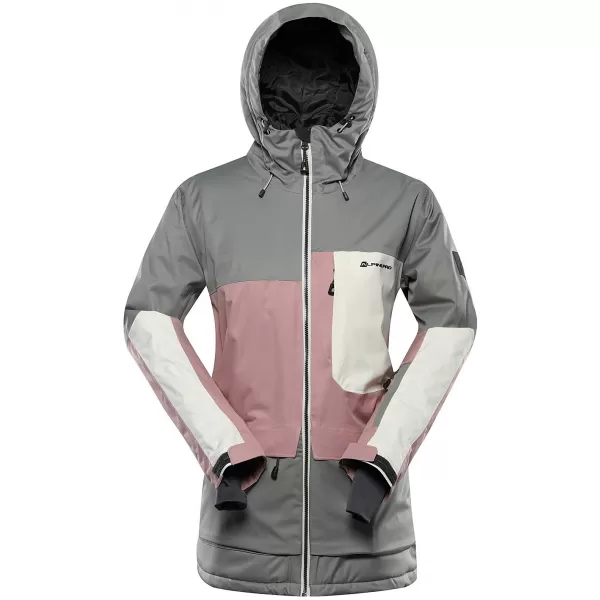  Jacheta de schi pentru doamne ALPINE PRO GARGA LJCD657 GRI 