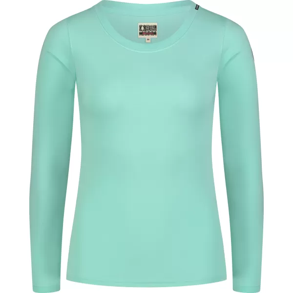  Tricou de dama din bumbac NORDBLANC SWEDEN NBFLT8144 VERDE DESCHIS 