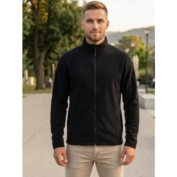  Panouri din fleece pentru bărbați ALTISPORT NoPrint NP/ALM725 NEGRU 