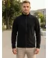 Panouri din fleece pentru bărbați ALTISPORT NoPrint NP/ALM725 NEGRU