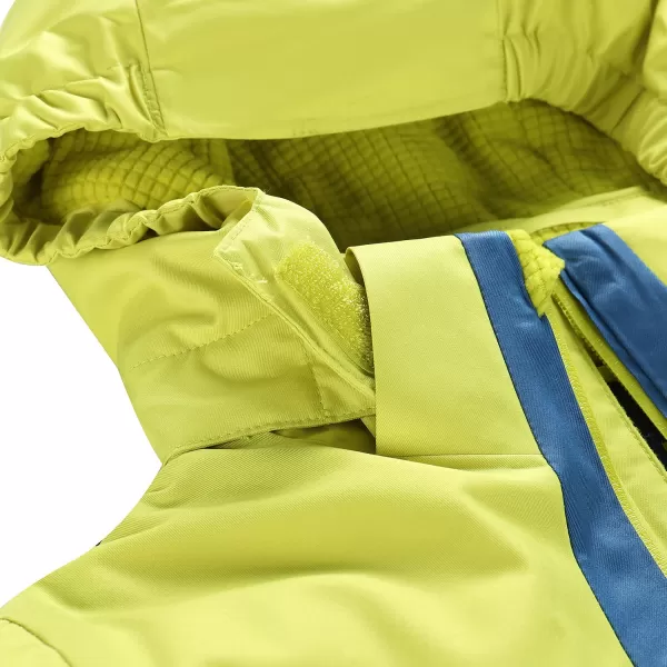  Sacou de schi ALPINE PRO REAMO KJCB305 VERDE DESCHIS 