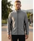 Panouri din fleece pentru bărbați ALTISPORT NoPrint NP/ALM725 GRI DESCHIS