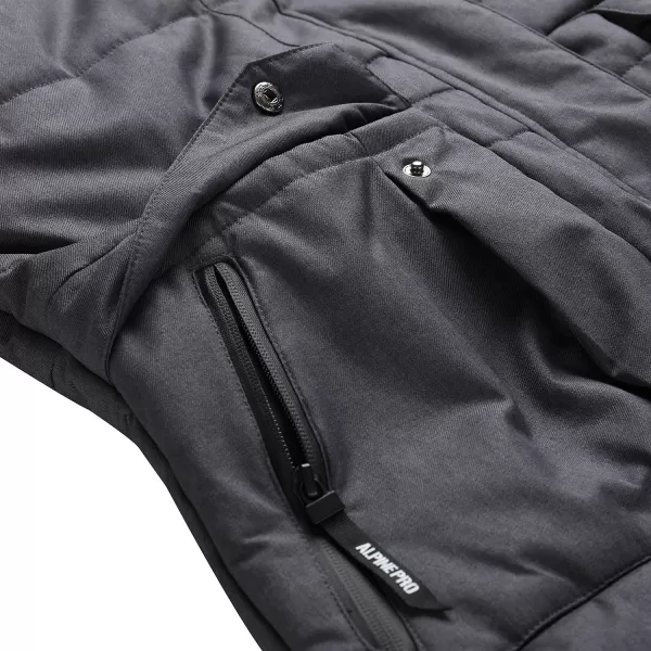  Vestă ALPINE PRO HARDA LVEB092 GRI ÎNCHIS 