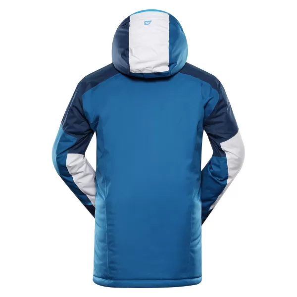  Geacă de schi pentru bărbați ALPINE PRO DEAR MJCD695 MYKONOS ALBASTRU 