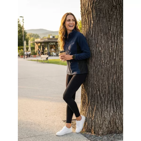  Panouri din fleece pentru femei ALTISPORT NoPrint NP/ALW825 SEA -BLUE 