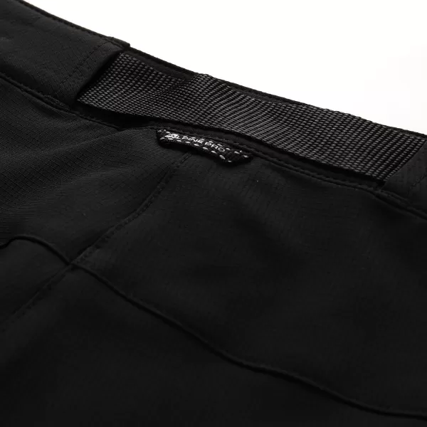  Pantaloni de softshell pentru femei ALPINE PRO CORBA LPAD663 NEGRU 