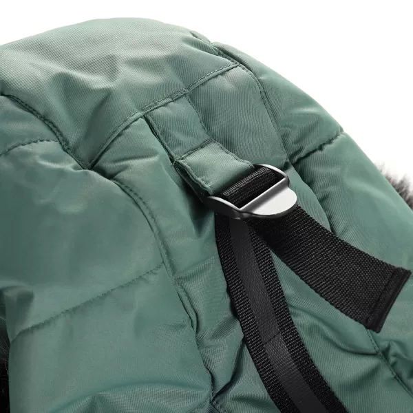  Geacă pentru doamne ALPINE PRO WERDA LJCD644 VERDE 