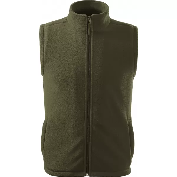  Unisex vestie fleece ALTISPORT NoPrint NP/ALU815 MILITAR 
