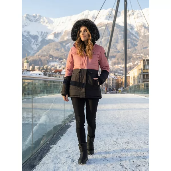  Geacă pentru doamne ALPINE PRO EGYPA LJCB592 ROZ 