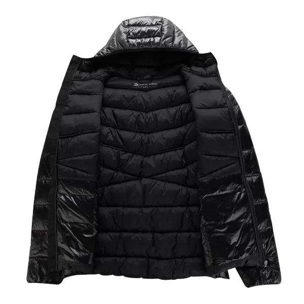  Jacheta pentru bărbați ALPINE PRO ROG MJCB627 NEGRU 