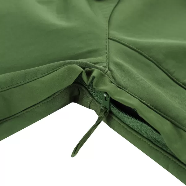  Geacă de softshell pentru femei ALPINE PRO HOORA LJCD590 VERDE 