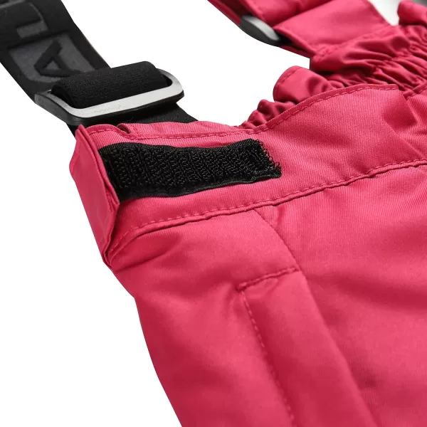  Pantaloni de schi pentru copii ALPINE PRO EDESO KPAD361 ROZ 