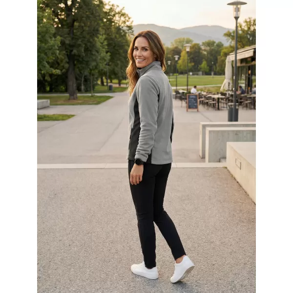  Panouri din fleece pentru femei ALTISPORT NoPrint NP/ALW825 GRI DESCHIS 