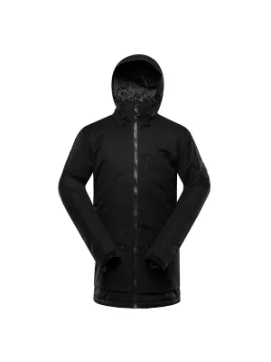 Geacă de schi pentru bărbați ALPINE PRO GARG MJCD698 NEGRU
