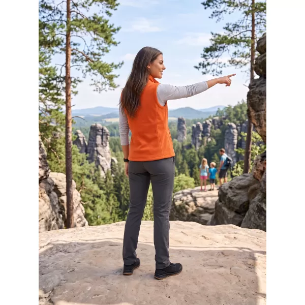  Unisex vestie fleece ALTISPORT NoPrint NP/ALU815 PORTOCALE 