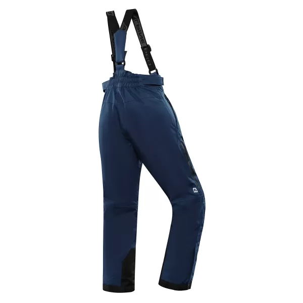  Pantaloni de schi pentru copii ALPINE PRO OSAGO KPAB322 ALBASTRU 