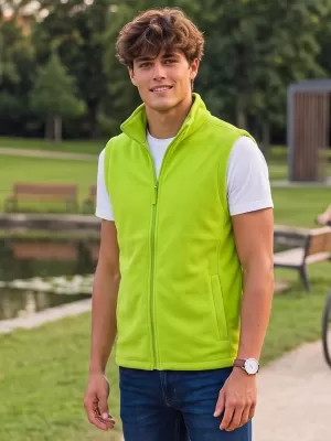 Unisex vestie fleece ALTISPORT NoPrint NP/ALU815 LĂMÂIE VERDE