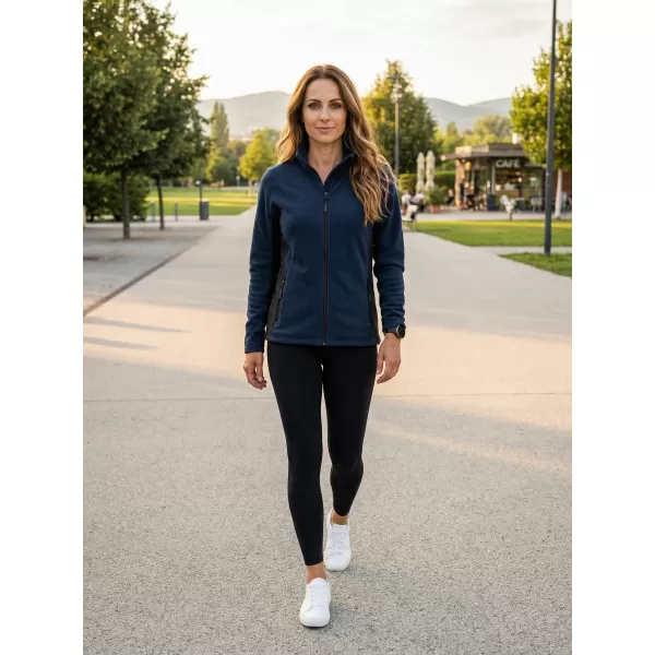  Panouri din fleece pentru femei ALTISPORT NoPrint NP/ALW825 SEA -BLUE 