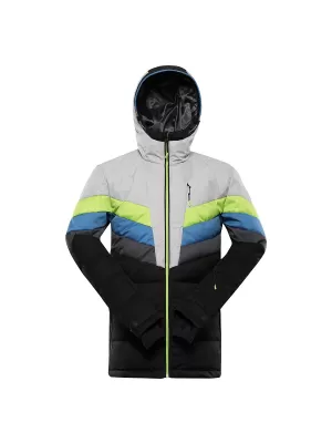 Sacou de schi pentru bărbați pentru bărbați ALPINE PRO FEEDR MJCB638 NEGRU