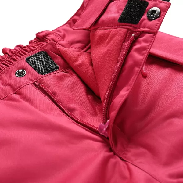  Pantaloni de schi pentru copii ALPINE PRO EDESO KPAD361 ROZ 
