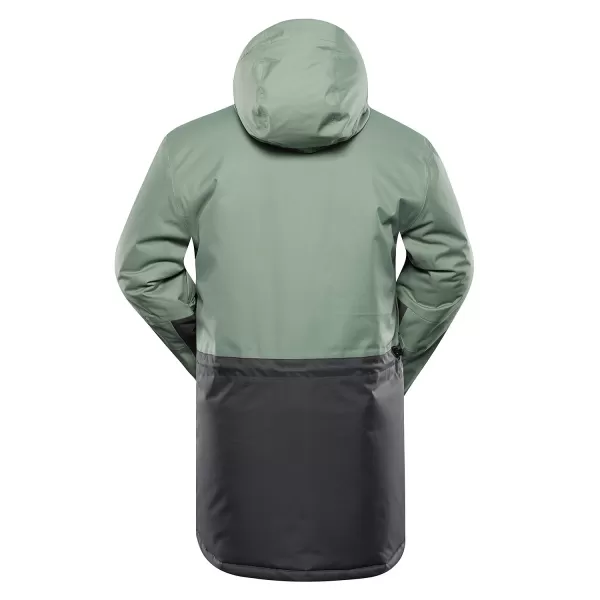  Geacă de schi pentru bărbați ALPINE PRO OMEQ MJCB644  VERDE 