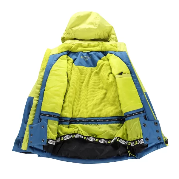  Sacou de schi ALPINE PRO REAMO KJCB305 VERDE DESCHIS 